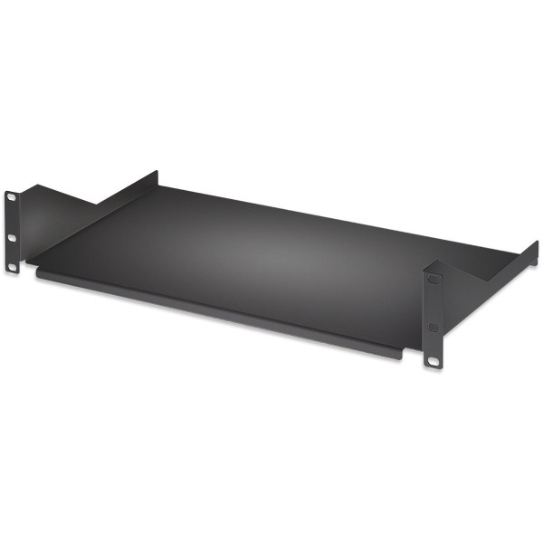 Mensola per Rack 19'' 400 mm 2U Nera 2 punti