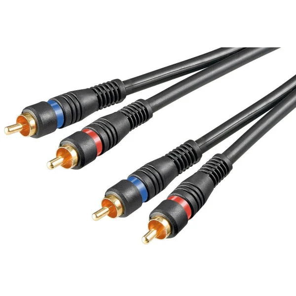 [ICOC_2RCA-MM-030] Cavo Audio 2RCA M/M 3 metri Alta qualit&agrave;