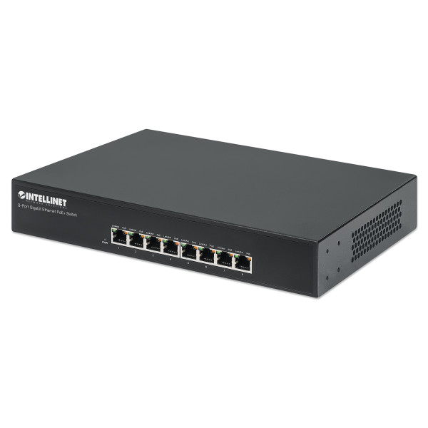 [I-SWHUB_8GPE] Switch 8 porte Gigabit PoE+
