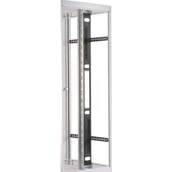 [I-CASE_CNL-61] Coppia Canala Discesa Cavi con 6 slot 19'' 42U Grigio