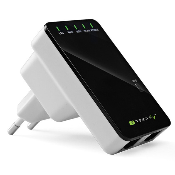[I-WL-REPEATER2] Ripetitore Router Wireless 300N da Muro Repeater2