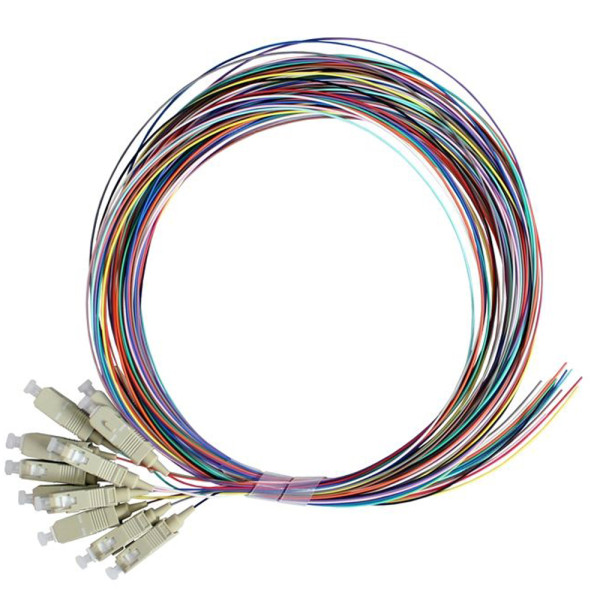 [ILWL_PG-SC-OM3] Set 12 Pigtail Fibra Ottica Multimodale OM3 SC 50/125 2 m