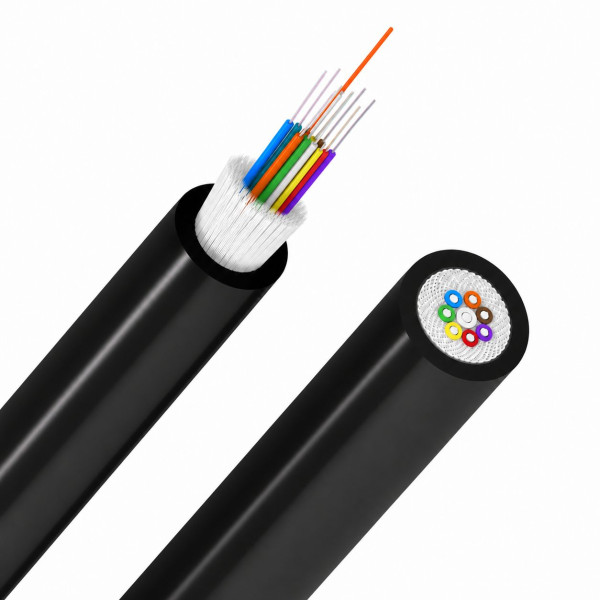 [ICOC_FOIRL-8FB_OM4] Cavo Loose Antiroditore 8 fibre 50/125 OM4 Dca LSZH Nero