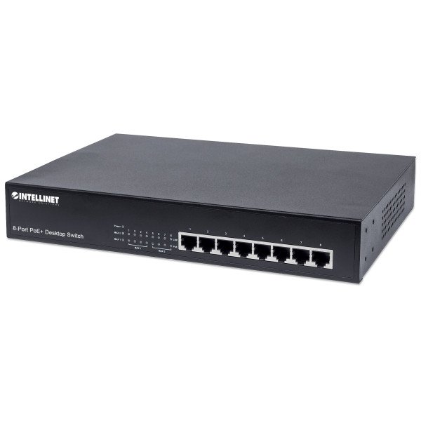 [I-SWHUB_88PLUS] Switch PoE+ 8 Porte 10/100, Desktop / Rack