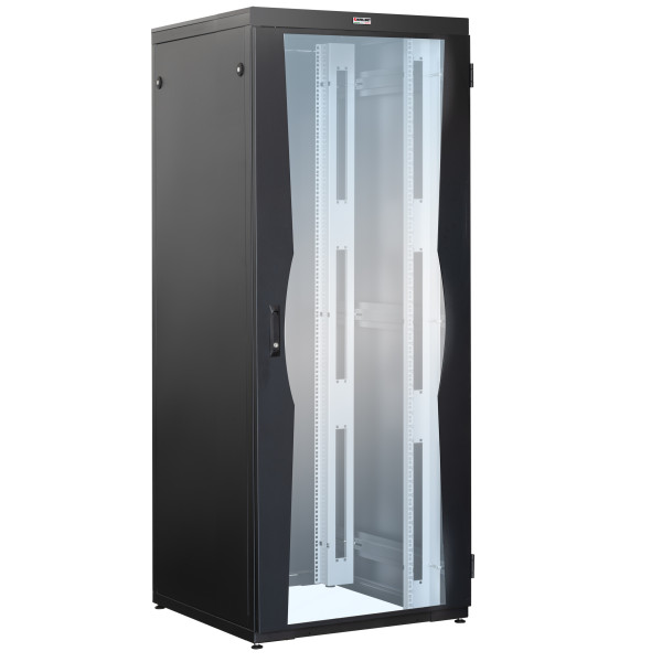 [I-CASE_FP-4288BKX] Armadio NetRack 19'' 800x800 42 Unit&agrave; Nero da Assemblare