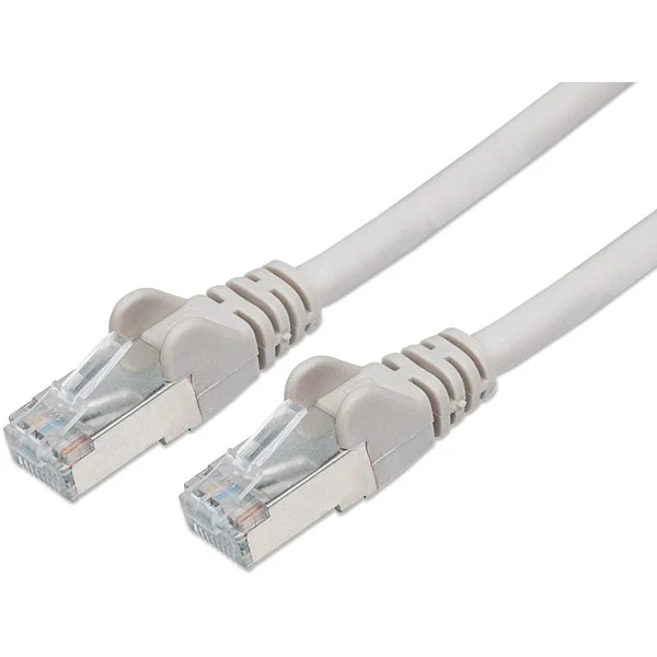 Cavo di rete Patch in rame Cat. 6 Grigio SFTP LSZH 0,5m