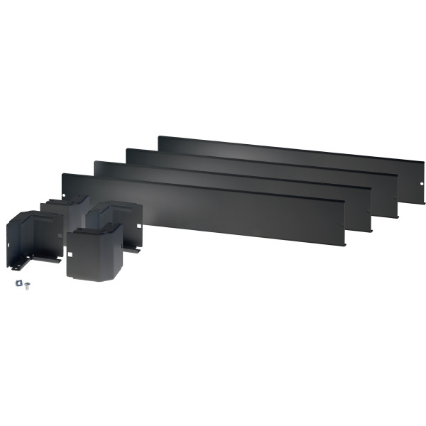 [I-CASE_PLF-68] Zoccolo 600 x 800 mm per Armadi Rack FP Nero