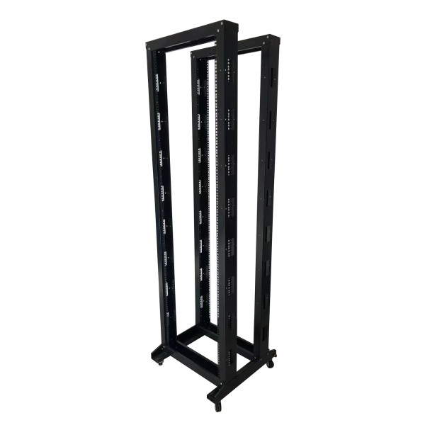 [I-CASE_OF-2042BK] Rack 19'' Open Frame 42 Unita' P 600 Nero