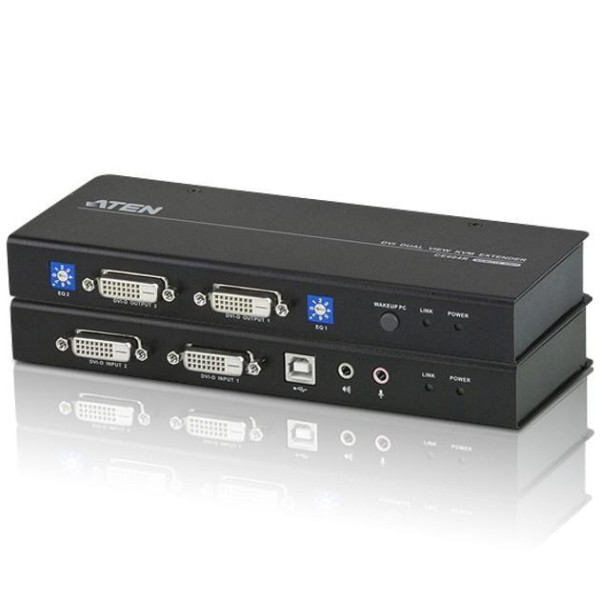 [IDATA_MTS-DVI] KVM Extender / Splitter USB Basato su DVI Cat. 5E CE604