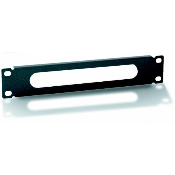 [I-CASE_M10-CDK2] Pannello passacavo 10'' 1U Nero