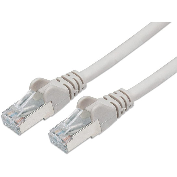 Cavo di rete Patch in rame Cat. 6 Grigio SFTP LSZH 0,25m