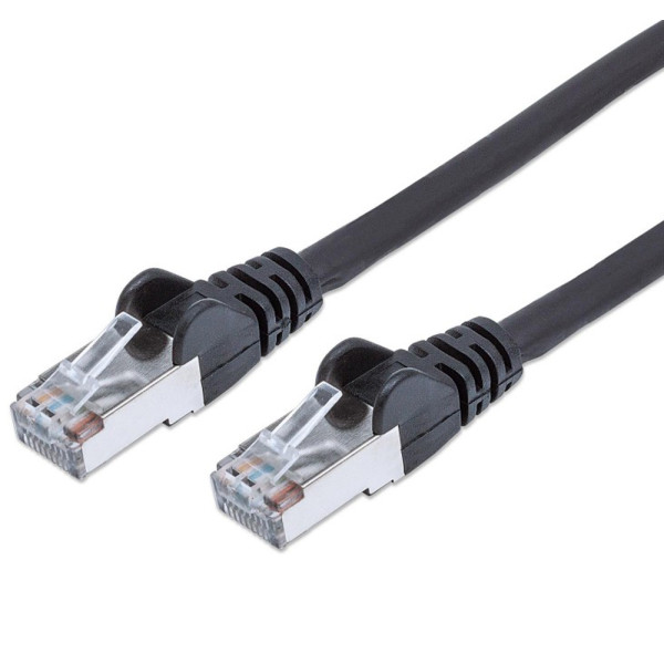 Cavo di rete Patch in rame Cat. 6 Nero SFTP LSZH 30m