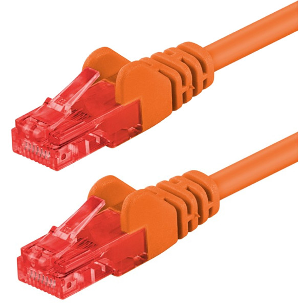 Cavo di rete Patch CCA Cat. 6 Arancione UTP 3 m