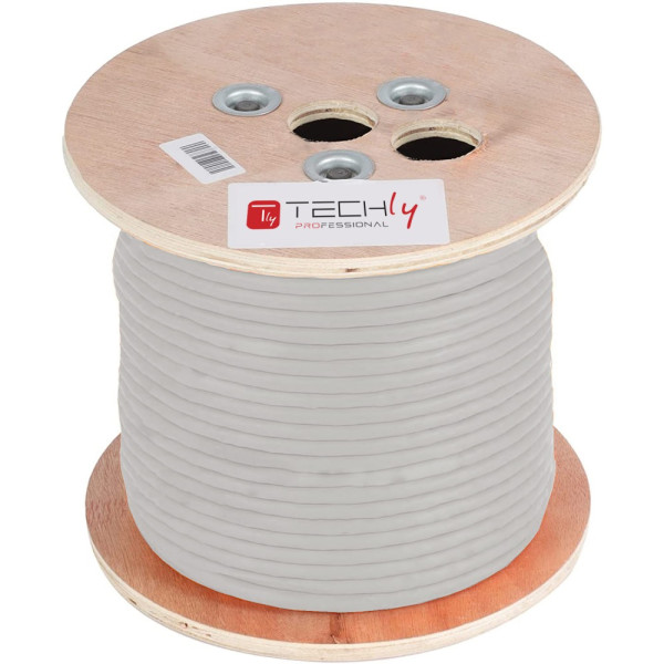 [ITP-C6A-FLS305] Matassa S/FTP Cavo Cat.6A Rame 305m PIMF Flessibile Grigio
