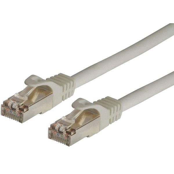 Cavo di rete Patch in CCA Schermato Cat. 6 Grigio F/UTP 5 m Bulk