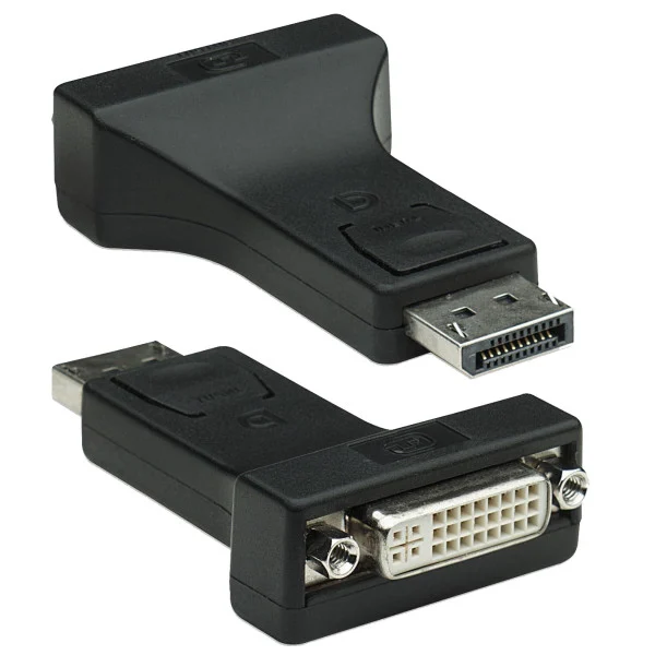 [IADAP_DSP-229] Adattatore DisplayPort DP Maschio a DVI-I 24+5 Femmina