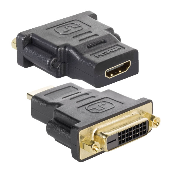 [IADAP_HDMI-644] Adattatore HDMI Femmina a DVI-D Femmina