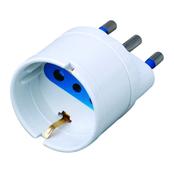 [IPW-IC215] Adattatore spina 16A presa Schuko Bianco