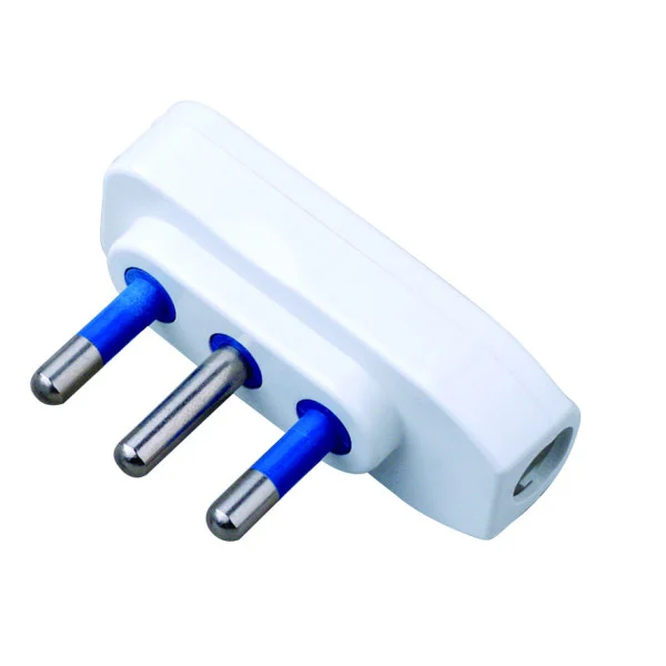 [IPW-SP16-WH9] Spina ribassata 2P+T 16A Bianco