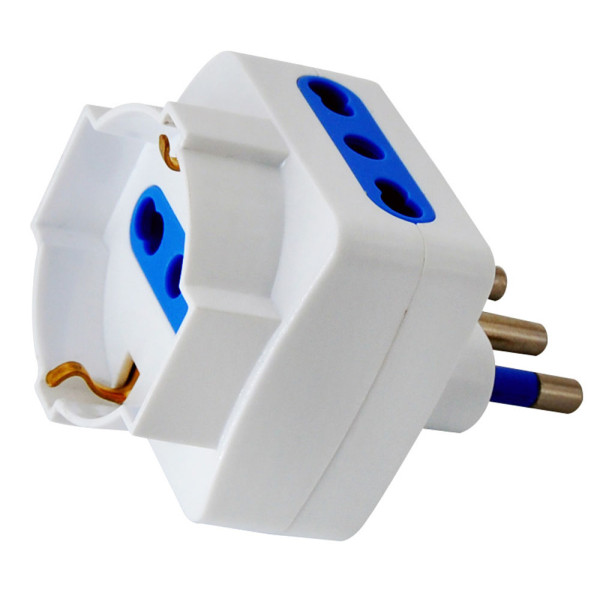 [IPW-TRP16-2WK] Adattatore Triplo Spina 2P+T 16A