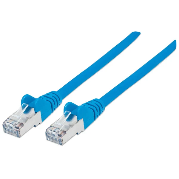 Cavo Patch Cat.7 Plug RJ45 6A S/FTP LSZH 1m Blu
