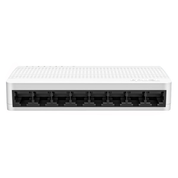 [I-SWHUB_S108] Switch Ethernet Desktop Compatto 8 Porte 10/100 Mbps Bianco, S108