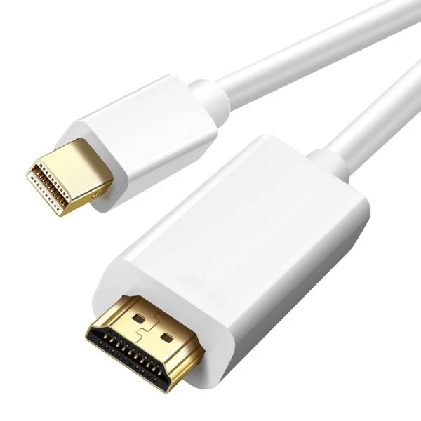 [ICOC_MDP-020H] Cavo Monitor Mini DisplayPort (Thunderbolt) / HDMI 2m Bianco