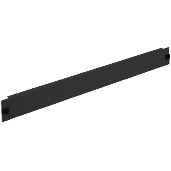 [I-CASE_BLANK-BKC] Pannello Cieco Toolless 2 Clip per Armadi Rack 19'' 1U Nero