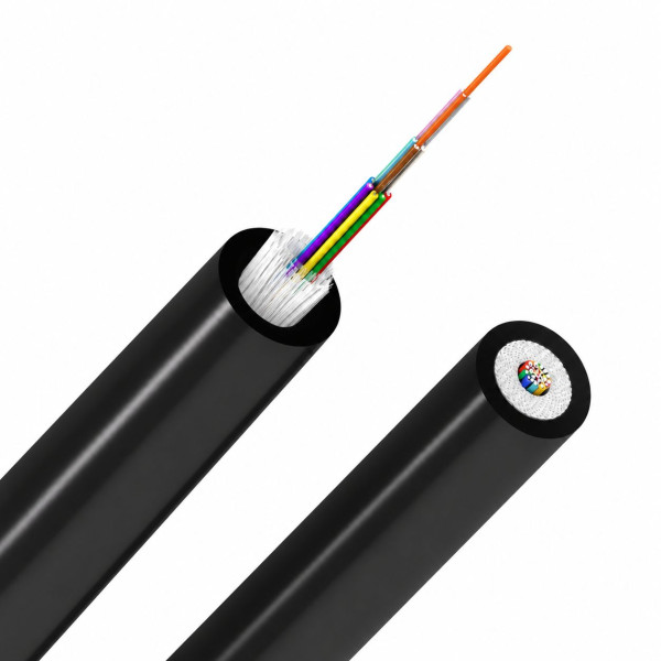 [ICOC_FOIRL-12FB_OM3] Cavo Loose Antiroditore 12 fibre 50/125 OM3 Dca LSZH Nero