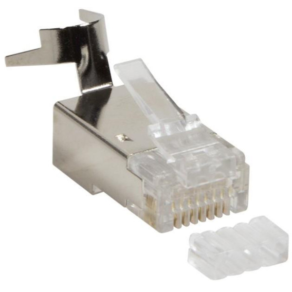 [ICNPL001] Plug Cat. 6A / 7 / 7A / 8.1 RJ45 Schermato 10pz