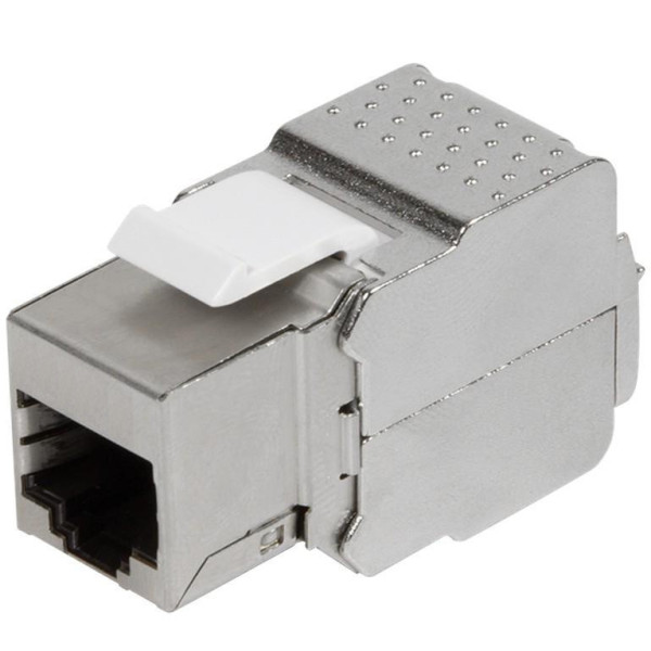 [IWP-MD_10G_STP] Frutto Keystone RJ45 Cat6A 10Gigabit STP 180&deg; Toolless