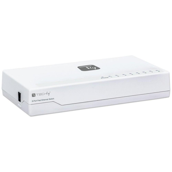 [I-SWHUB-080TY] Switch Hub 10/100 Mbps Fast Ethernet 8 Porte