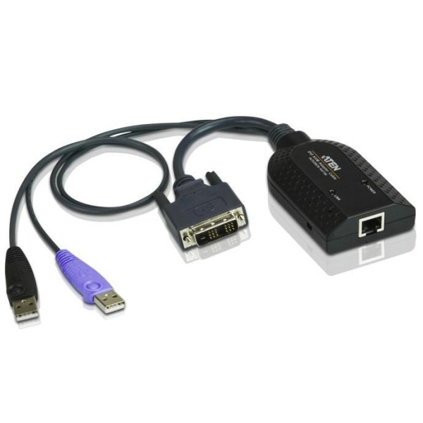 [IDATA_KA-7166] Cavo Adattatore DVI USB Virtual Media KVM, KA7166