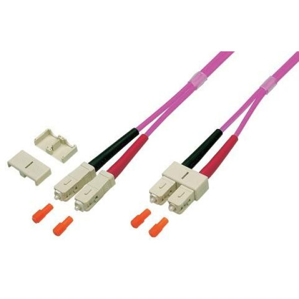 [ILWL_D5-B-050_OM4] Cavo Fibra Ottica Multimodale OM4 SC/SC 50/125 5