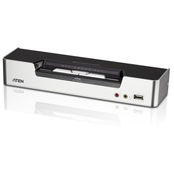 [IDATA_CS-1642A] Switch KVMP USB DVI Dual View a 2 porte, CS1642A