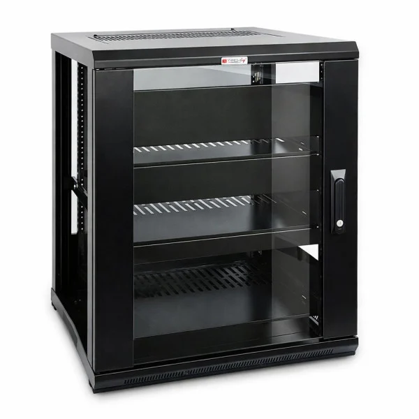 [I-CASE_AV-2115BKTY] Armadio Rack 19'' 600x600 15U per Audio Video Nero