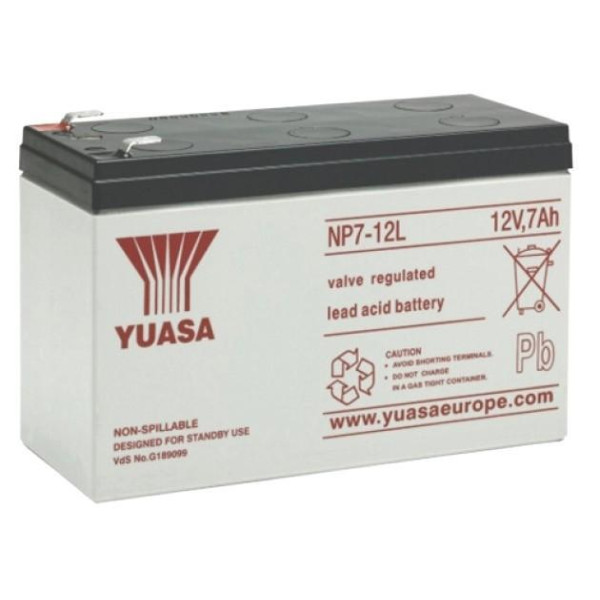 [IBT-PS-NP712L] Batteria Piombo-Acido per UPS 12 V 7 Ah, NP7-12L
