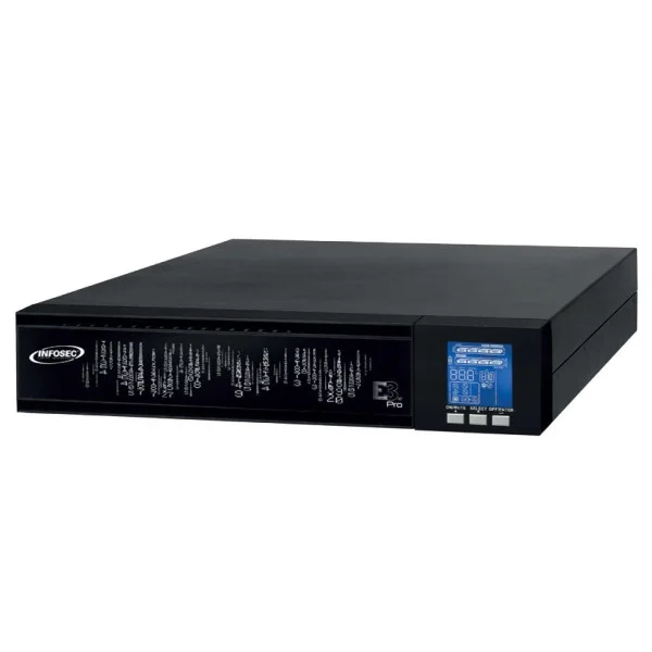 [ICUE3PRO2000] Gruppo di Continuità UPS E3 Pro 2000VA 1800W 4 Prese IEC 2U Nero