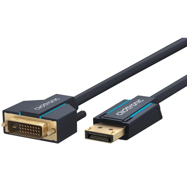 Cavo Monitor DisplayPort Maschio a DVI-D Maschio 2 m Blu