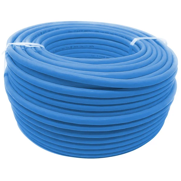 Matassa S/FTP Cavo Cat.7A+ Rame 100m Rigido PIMF B2ca Blu