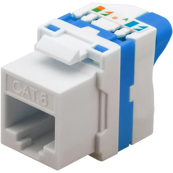 [IWP-MD_C6_UROTT] Frutto Keystone RJ45 Cat.6 UTP Tooless