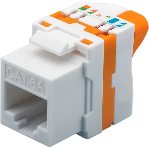 [IWP-MD_C6A_UROTT] Frutto Keystone RJ45 Cat.6A UTP Tooless