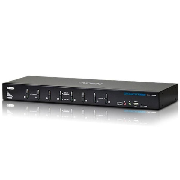 Switch KVM USB DVI Audio 8 porte 2560x1600 CS1788