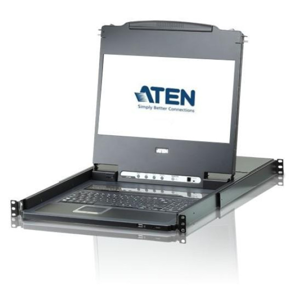 [IDATA_CL-6708MW] Switch DVI FHD LCD KVM a 8 Porte e Binario Singolo, CL6708MW