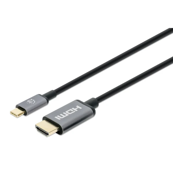 [IADAP_USBC-HDMI1] Cavo Adattatore USB-C™ Maschio a HDMI Maschio 1m Nero