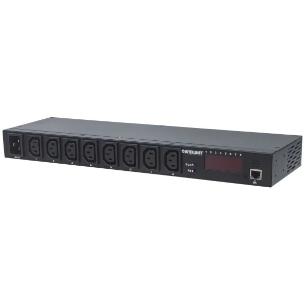 [I-CASE_PDU-8C13] Multipresa intelligente per rack 19'' 8 porte