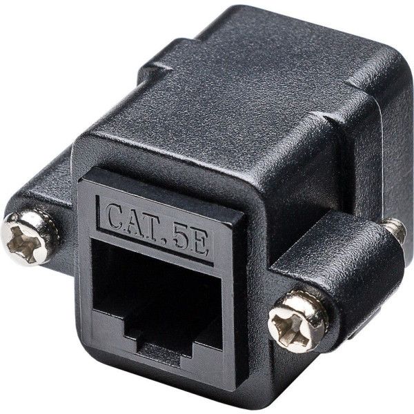 [IWP-MD_C5E-FLAN] Adattatore RJ45 F/RJ45 F da Pannello Cat.5E UTP