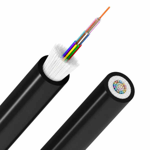 Cavo Loose Antiroditore 24 fibre 50/125 OM5 LSZH Nero