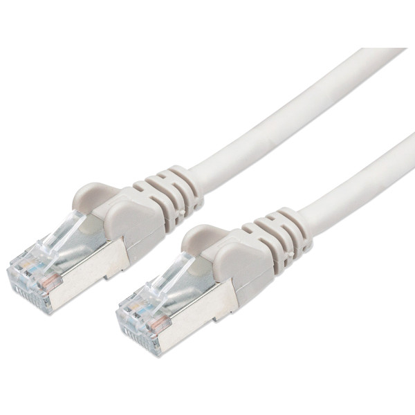 Cavo di rete Patch in rame Cat. 6 Bianco SFTP LSZH 0,25m