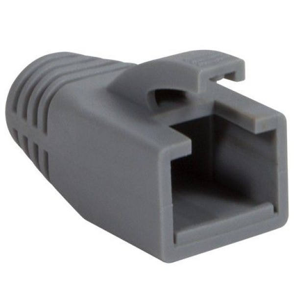 [IWP-CBOOT-GRY8] Copriconnettore per Plug RJ45 Cat.6 8mm Grigio